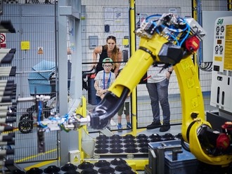 Den s roboty v našem areálu potěšil děti i dospělé