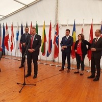 Slavnostní řeč prezidenta Jiřího Podpěry během úvodního zahájení