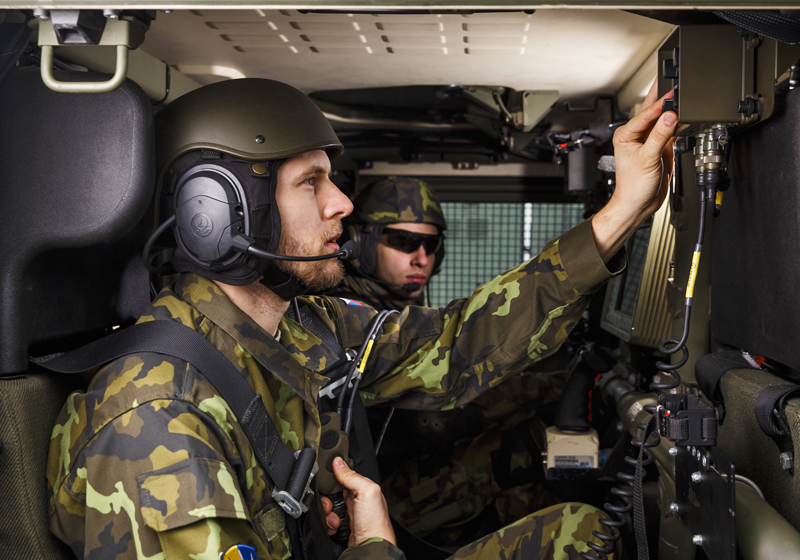VICM 200 COMBAT – digitální softwarově definovatelný interkom