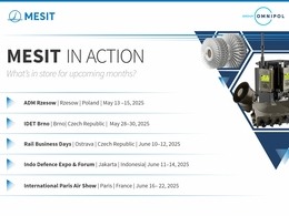 MESIT will be showcasing at major exhibitions and fairs across Europe and Asia